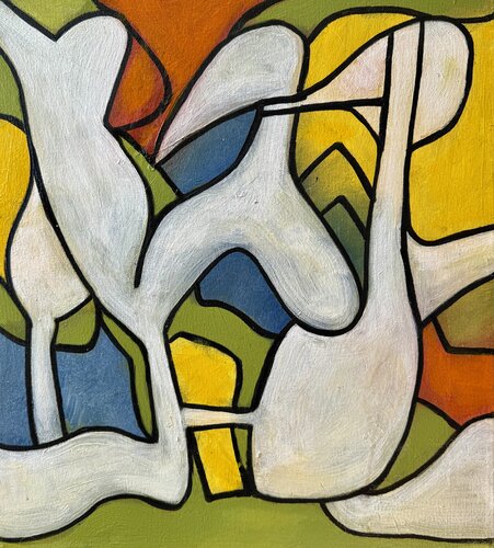 The Attachment van Steven Miller, Schilderij te koop op Singulart