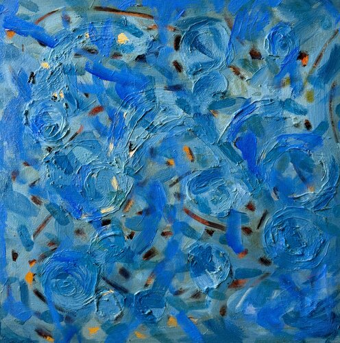 Blue No. 8 von Steven Miller, Malerei kaufen auf Singulart