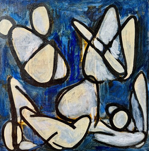 The Field di Steven Miller, Pittura in vendita su Singulart