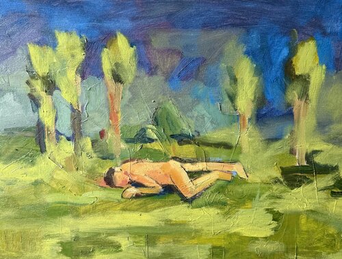 The Big Sleep von Steven Miller, Malerei kaufen auf Singulart