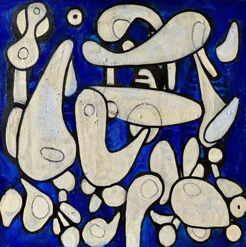 Blue Composition No. 10 Steven Miller