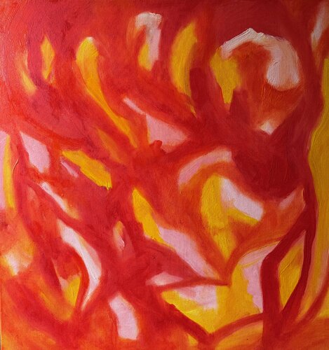 Red Dream No. 6 van Steven Miller, Schilderij te koop op Singulart