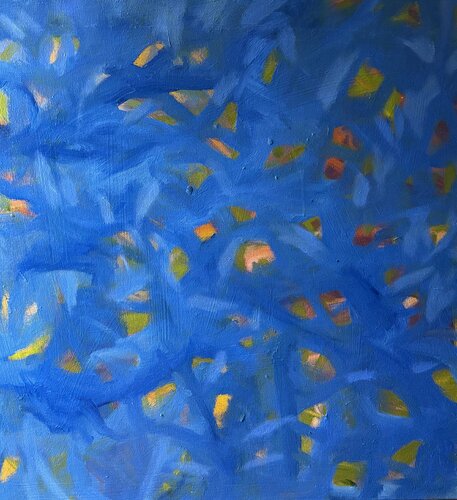 Through The Trees 1 van Steven Miller, Schilderij te koop op Singulart