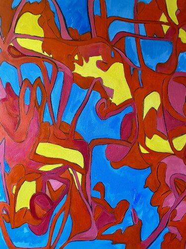 One Two Three van Steven Miller, Schilderij te koop op Singulart