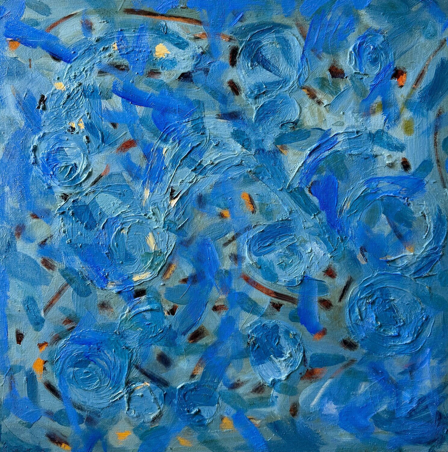 Blue No. 8 Steven Miller