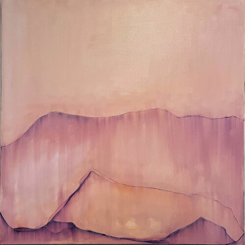 Geometric Landscape van Marilina Marchica, Schilderij te koop op Singulart