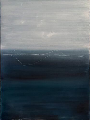Blue Landscape von Marilina Marchica, Malerei kaufen auf Singulart