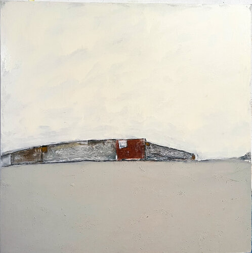 white Landscape von Marilina Marchica, Malerei kaufen auf Singulart