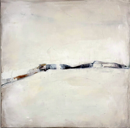 white Landscape di Marilina Marchica, Pittura in vendita su Singulart