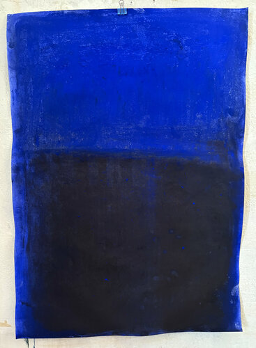 Blue Landscape di Marilina Marchica, Disegno in vendita su Singulart