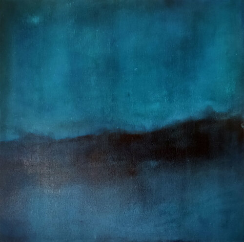 BLUE-LANDSCAPE van Marilina Marchica, Schilderij te koop op Singulart