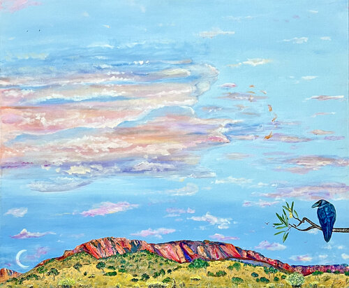 Dragon Cloud von Linda Storm, Malerei kaufen auf Singulart