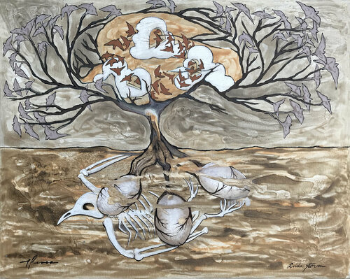 Kinship di Linda Storm, Pittura in vendita su Singulart