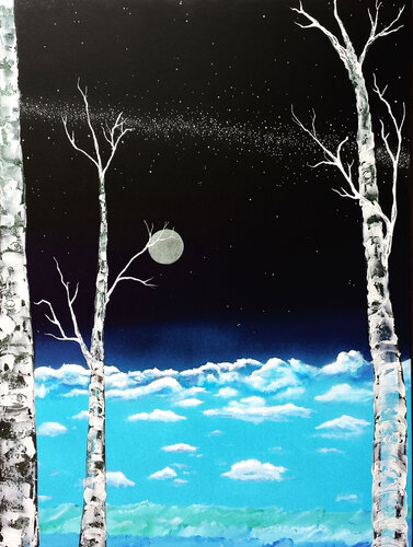 Spirit Trees von Linda Storm, Malerei kaufen auf Singulart