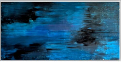 Wahrend das Leben eilt - 180 x 100 cm de Conny Wachsmann, Pintura a la venta en Singulart