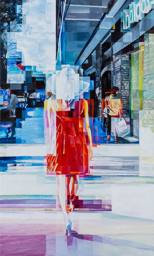 Urban elegance by Assunta Cassa, Painting for Sale on Singulart