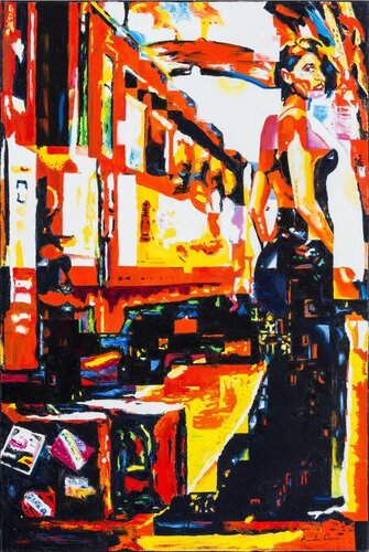 Fuga by Assunta Cassa, Painting for Sale on Singulart
