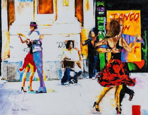 Tango on the street Assunta Cassa
