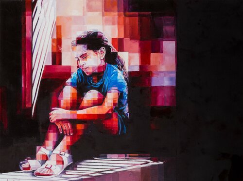 Riflessi di luce nell'ombra de Assunta Cassa, Pintura a la venta en Singulart