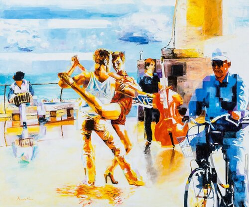 Molo sud de Assunta Cassa, Pintura a la venta en Singulart