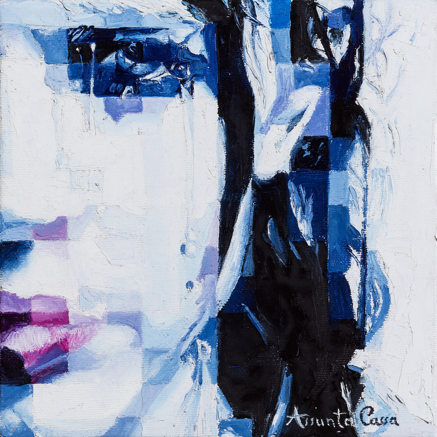 Le Cassette. Piove Assunta Cassa Peinture originale à vendre