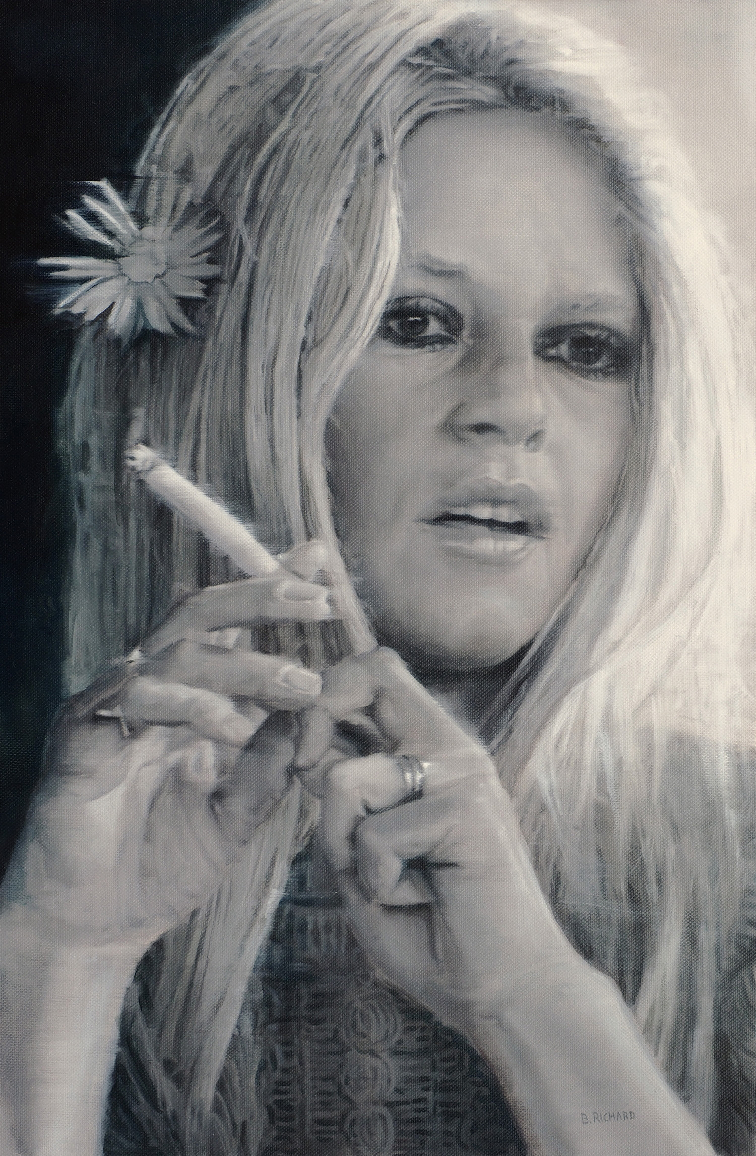 Sujet Cigarette Peintures