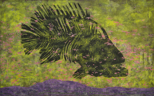 Ghostfish in a misty landscape Gian Luigi Delpin