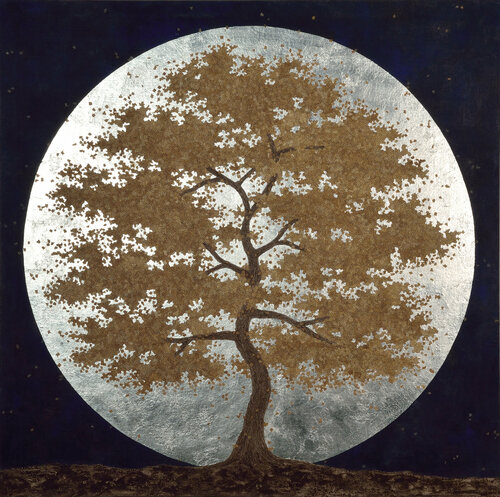 Full moon tree Gian Luigi Delpin