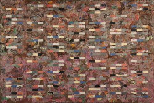 trichromatic shapes par Gian Luigi Delpin, Peinture en vente sur Singulart