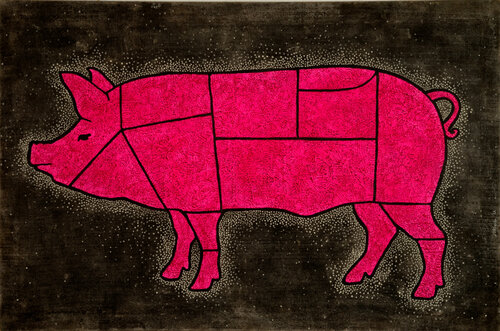 Unlucky methempsychosis de Gian Luigi Delpin, Pintura a la venta en Singulart