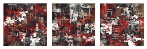 Via crucis by Gian Luigi Delpin, Painting for Sale on Singulart