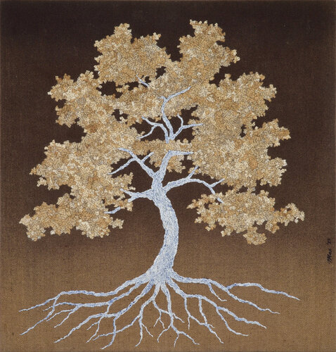 flying tree di Gian Luigi Delpin, Pittura in vendita su Singulart