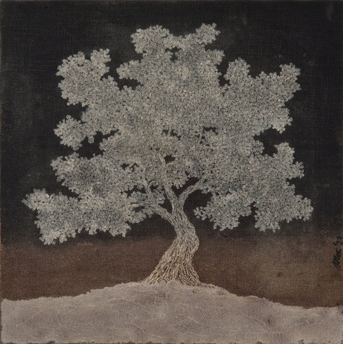 Shaded tree von Gian Luigi Delpin, Malerei kaufen auf Singulart
