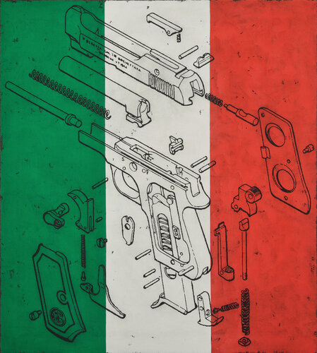 Italians do it better by Gian Luigi Delpin, 회화 for Sale on Singulart