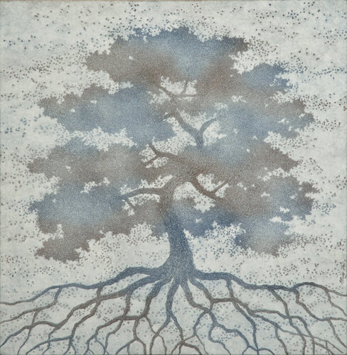 Earth, water and wind tree Gian Luigi Delpin