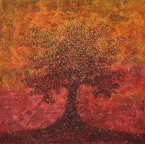 Probabilistic tree von Gian Luigi Delpin, Malerei kaufen auf Singulart