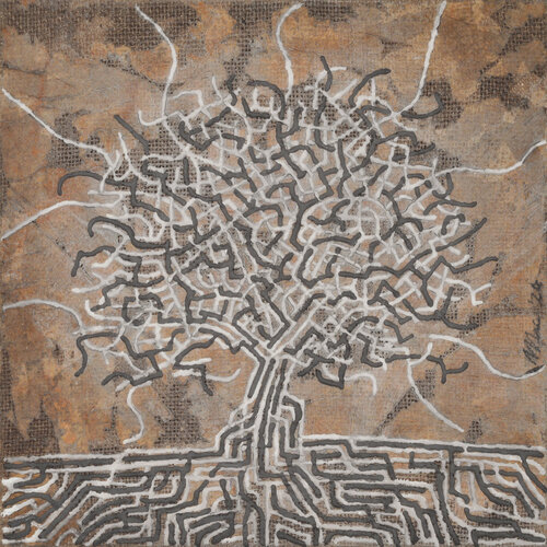 tree 1 di Gian Luigi Delpin, Pittura in vendita su Singulart