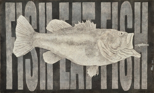 fish eat fish Gian Luigi Delpin