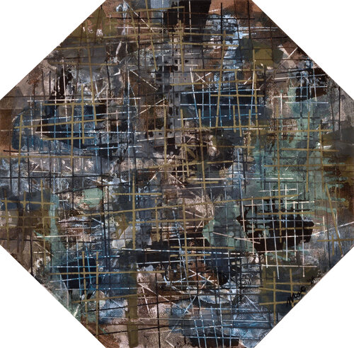 Mental landscape van Gian Luigi Delpin, Schilderij te koop op Singulart