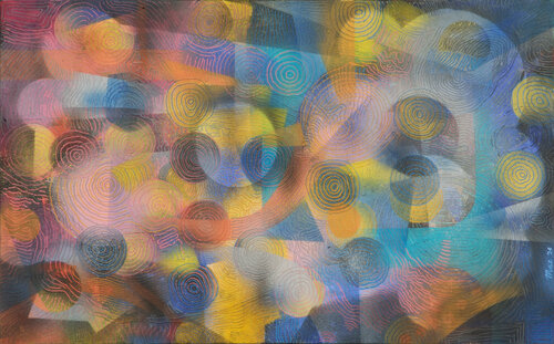 Soft fight by Gian Luigi Delpin, Painting for Sale on Singulart