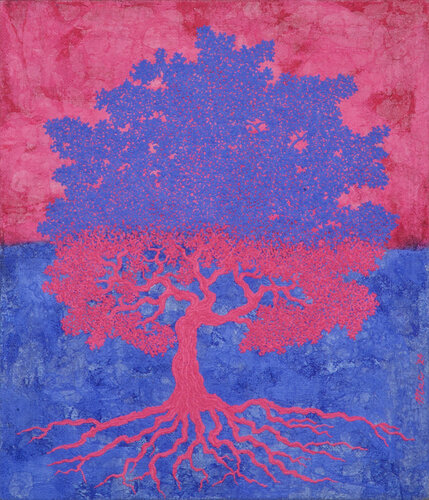 Red/blue tree Gian Luigi Delpin