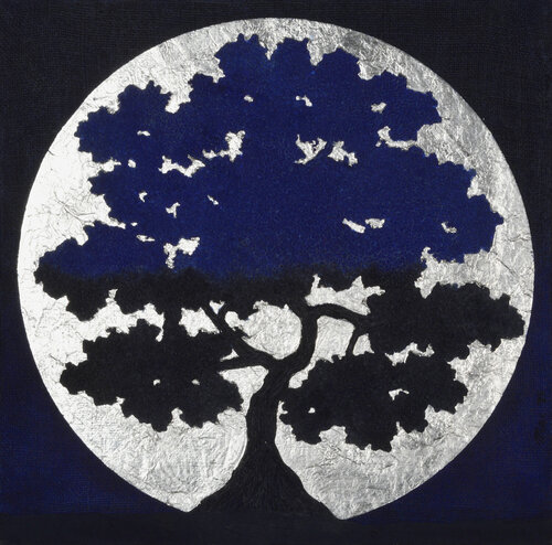 Blue tree Gian Luigi Delpin