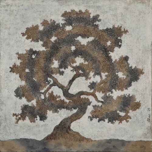 Earth and wind tree von Gian Luigi Delpin, Malerei kaufen auf Singulart