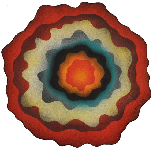 Seven drops di Gian Luigi Delpin, Pittura in vendita su Singulart