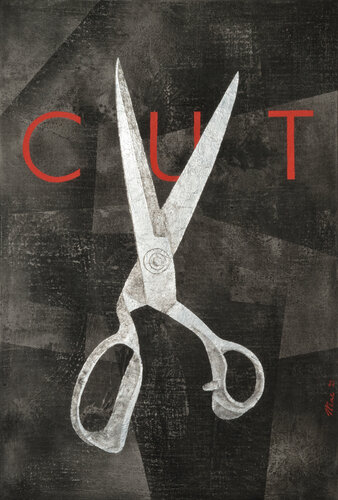 Cut van Gian Luigi Delpin, Schilderij te koop op Singulart