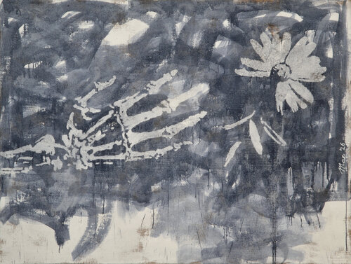 Omen of Mimi's death de Gian Luigi Delpin, Pintura a la venta en Singulart