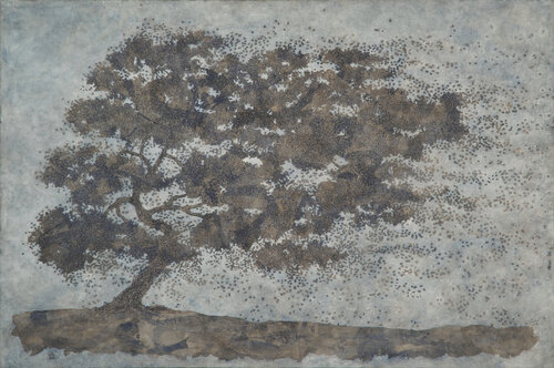 Inner storm tree by Gian Luigi Delpin, 회화 for Sale on Singulart