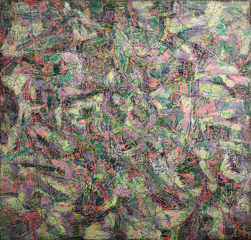 sudden flowering di Gian Luigi Delpin, Pittura in vendita su Singulart