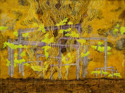 Project of a monument to M.C. Escher von Gian Luigi Delpin, Malerei kaufen auf Singulart