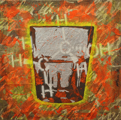 The spirit of the glass van Gian Luigi Delpin, Schilderij te koop op Singulart